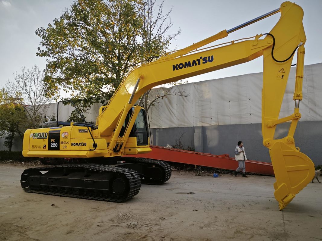 2016-2020 Komatsu PC210 LC Εκσκαφέας Caterpillar Εκσκαφέας μεταχειρισμένου χειριστή με ORIGINAL αντλία