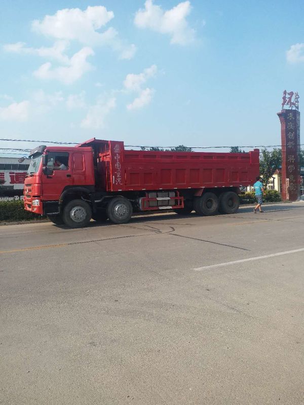 Howo 8x4 371hp 50ton Euro 2 Driving Second Hand Dump Truck Used Tipper Truck Οδηγός οδήγησης