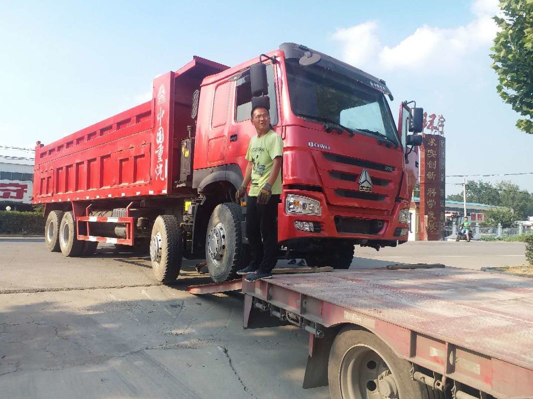 Howo 8x4 371hp 50ton Euro 2 Driving Second Hand Dump Truck Used Tipper Truck Οδηγός οδήγησης