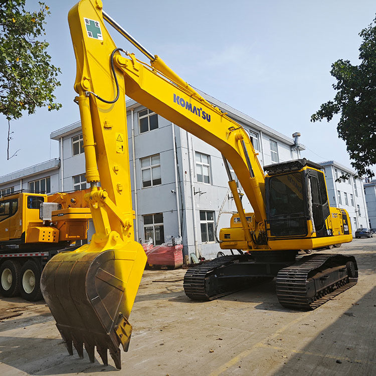 40 τόνων Komatsu PC 200 Εκσκαφέας Χρησιμοποιούμενος αρχικός εκσκαφέας με διάμετρο κυλίνδρου 125x150mm