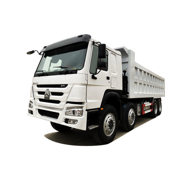 Ισχυρό φορτηγό απορριμμάτων 2023 HOWO 371HP RHD 8X4 με πρότυπο εκπομπών Euro 3 12700 GVW