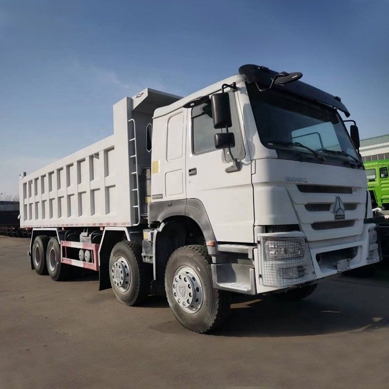 Ισχυρό φορτηγό απορριμμάτων 2023 HOWO 371HP RHD 8X4 με πρότυπο εκπομπών Euro 3 12700 GVW