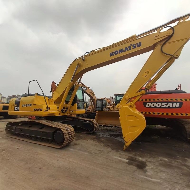 20 τόνων μεταβλητή αντλία έμβολο υδραυλική χρησιμοποιούμενη εξορυκτική μηχανή Komatsu PC200 Crawler Excavator