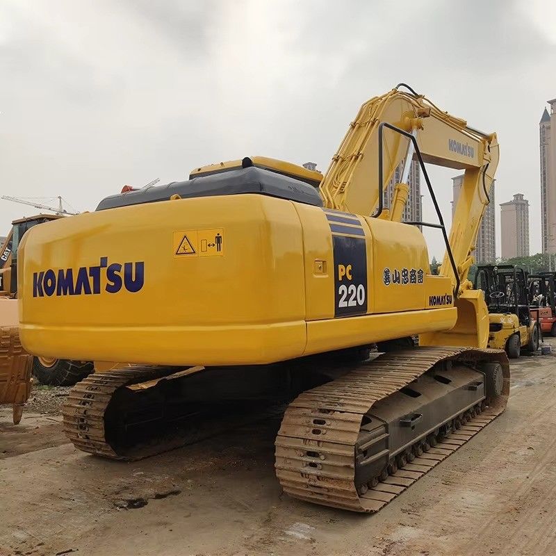 20 τόνων μεταβλητή αντλία έμβολο υδραυλική χρησιμοποιούμενη εξορυκτική μηχανή Komatsu PC200 Crawler Excavator