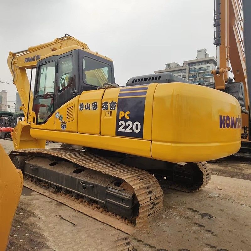 20 τόνων μεταβλητή αντλία έμβολο υδραυλική χρησιμοποιούμενη εξορυκτική μηχανή Komatsu PC200 Crawler Excavator