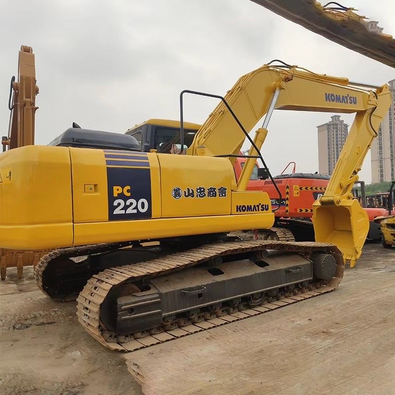20 τόνων μεταβλητή αντλία έμβολο υδραυλική χρησιμοποιούμενη εξορυκτική μηχανή Komatsu PC200 Crawler Excavator