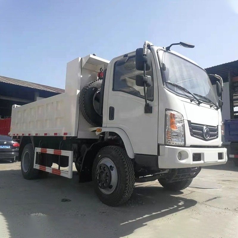4 6L κινητήρα χωρητικότητας 10 τόνων Dongfeng ελαφρύ φορτηγό ντάμπινγκ για τη μεταφορά μηχανικών