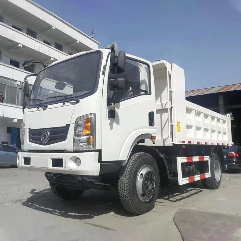 4 6L κινητήρα χωρητικότητας 10 τόνων Dongfeng ελαφρύ φορτηγό ντάμπινγκ για τη μεταφορά μηχανικών