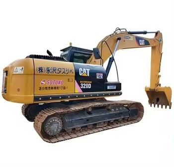 CAT320D2 Χρησιμοποιούμενος εξορυκτής με χωρητικότητα κουβάς 0,8m3 και αρχικό κινητήρα CAT C6.4ACERT