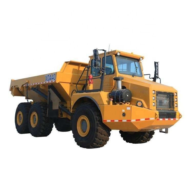 Πρότυπο εκπομπών Euro 2 60 τόνων 6X6 τετρακίνητος συνδεδεμένος φορτηγός απορριμμάτων για εξορυκτικές εργασίες