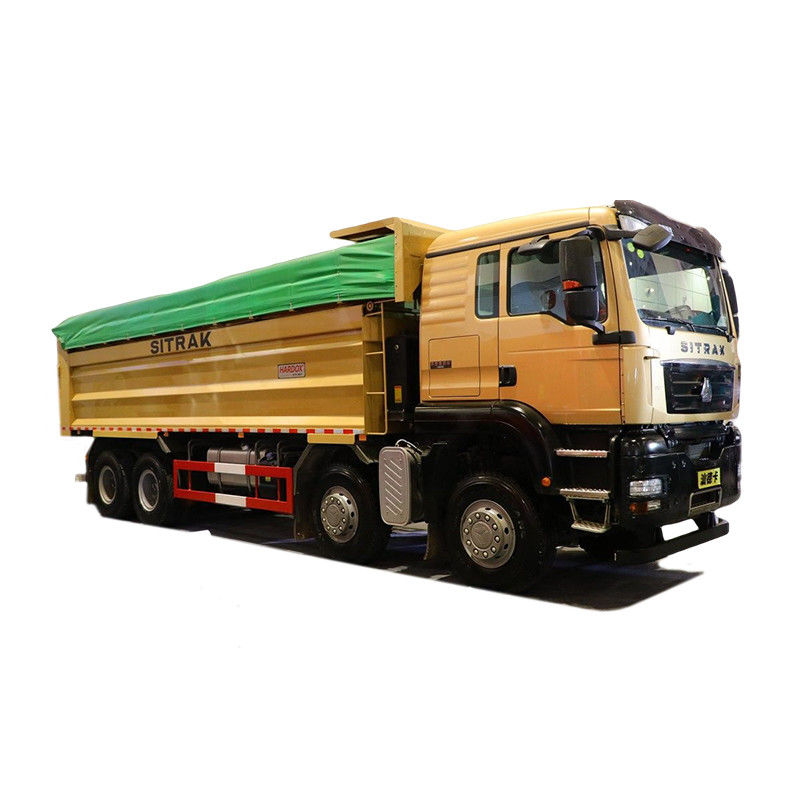 24 κυβικά μέτρα φορτηγό βυθιστήρα για Sinotruck Howo 12 τροχούς Euro 5 Rhd 50tons 8x4
