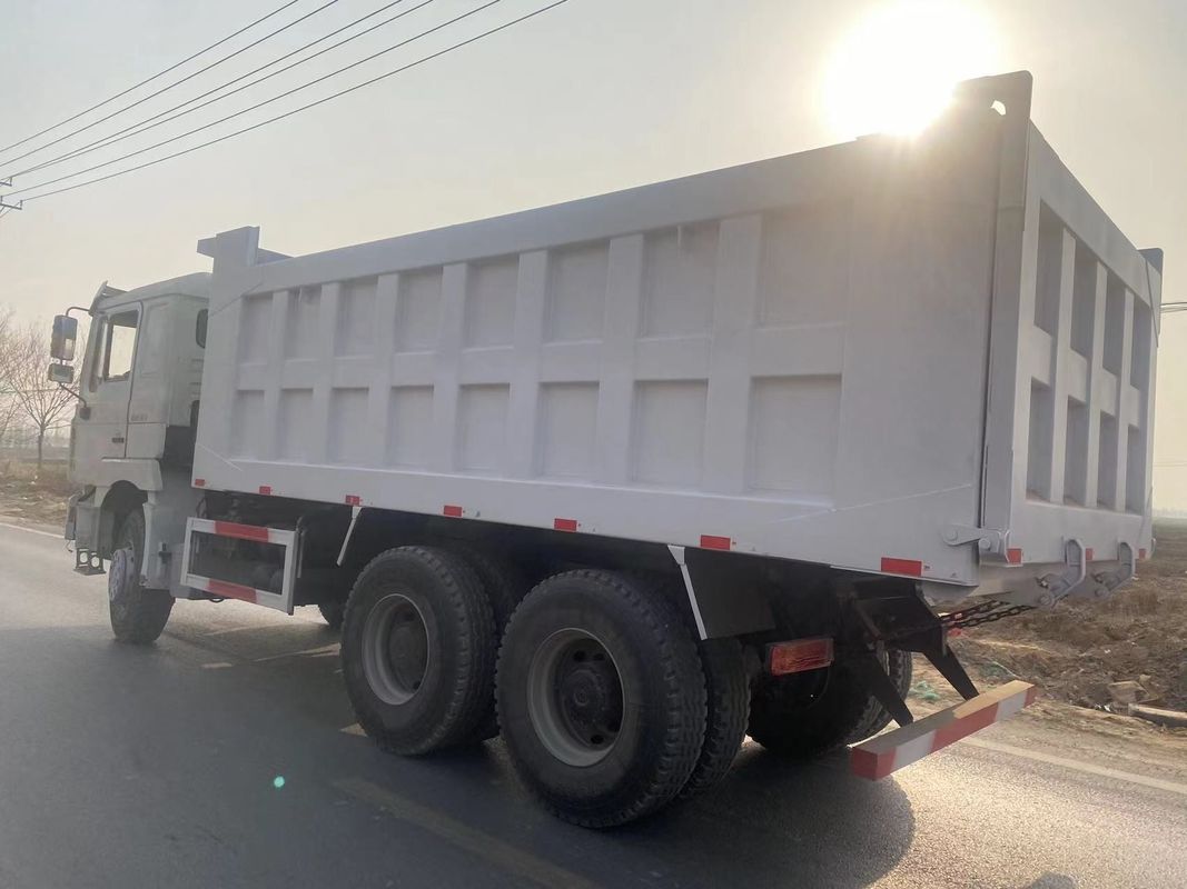 6x4 Ανακαινισμένο 380hp Shacman Dump Truck για Μηχανική Μεταφορά σε προσιτή τιμή