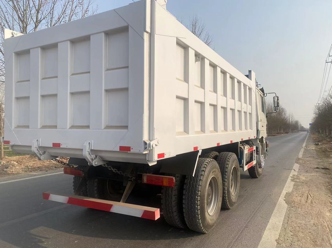 6x4 Ανακαινισμένο 380hp Shacman Dump Truck για Μηχανική Μεταφορά σε προσιτή τιμή