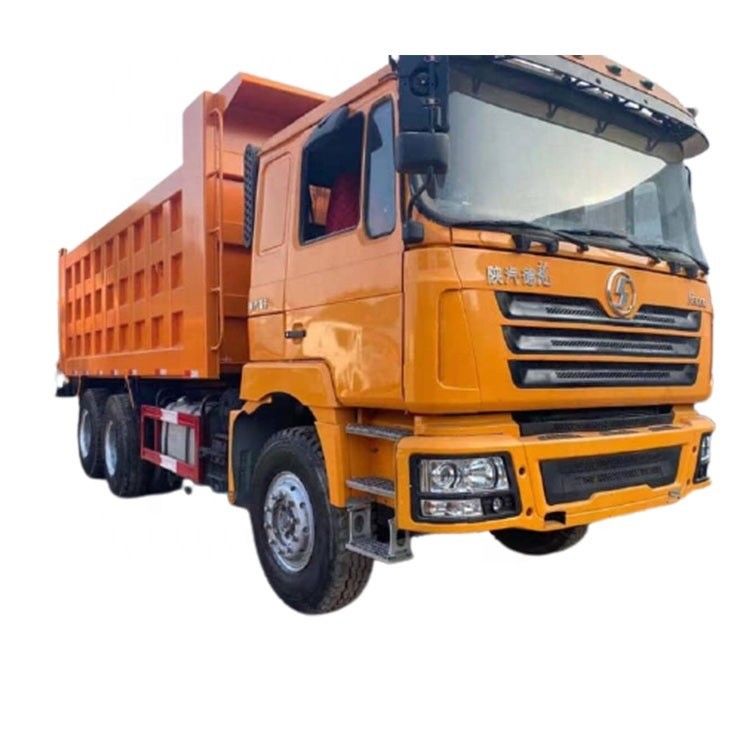 8L χωρητικότητα κινητήρα βαρύ φορτίο Shacman F3000 Dump Truck για φόρτωση δομικών υλικών