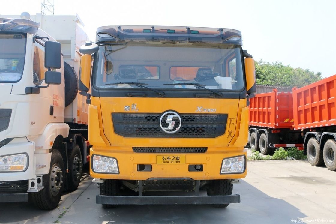 Shacman Delong X3000 6x4 8x4 φορτηγά απορριμμάτων με 10 εμπρόσθια μετατόπιση με αριθμό τμήματος