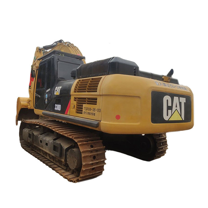Χρησιμοποιημένη σκάφτρα CAT330D στο Ντουμπάι με χωρητικότητα κουβάς 1,8m3 και βάρος μηχανής 33750 KG