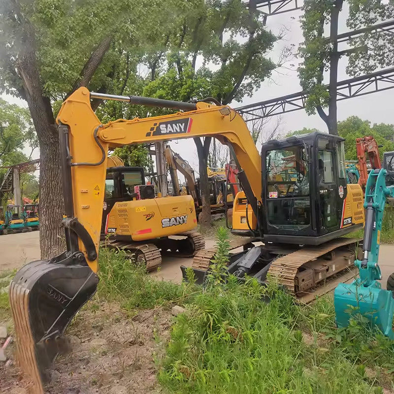Sany 8 τόνων Excavator Δεύτερο χέρι Excavator 0-2000 ώρες εργασίας