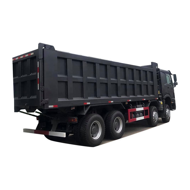 Σινοφορτηγό 8*4 371hp Τροφοφοφορτηγό Τανκ μήκος 5,3-6,2M Συμπεριλαμβανομένου συστήματος πολυμέσων