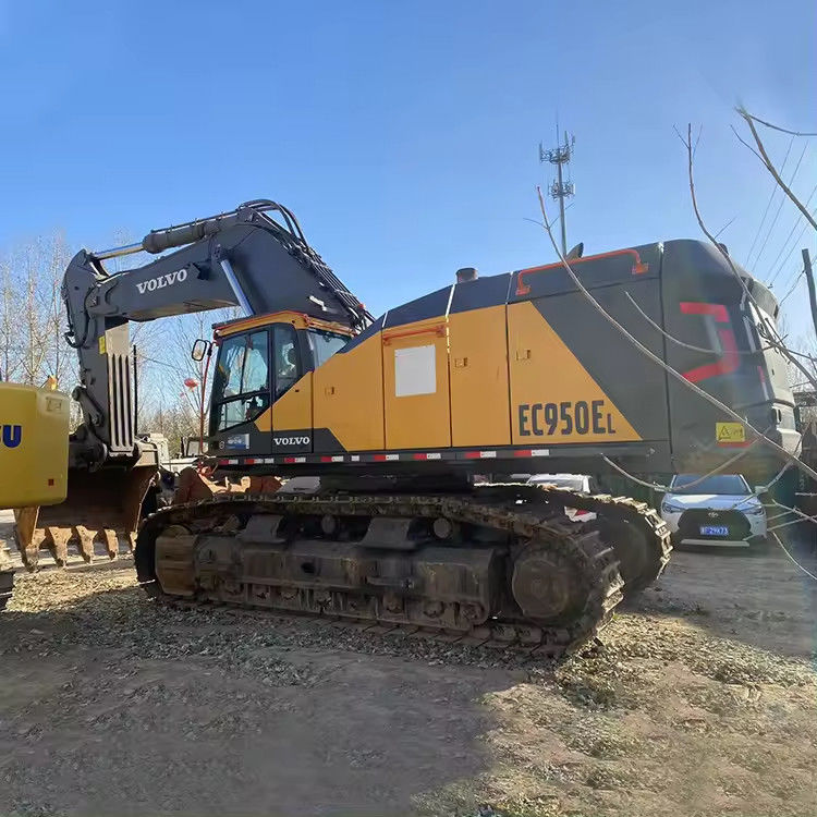 446kw 90 τόνων Χρησιμοποιούμενα Εκσκαφέα Εκσκαφέας γάτας βαρύ φορτίο Εκσκαφέας 950e Crawler Εκσκαφέας