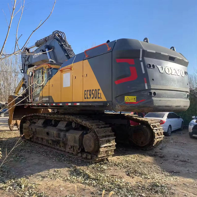 446kw 90 τόνων Χρησιμοποιούμενα Εκσκαφέα Εκσκαφέας γάτας βαρύ φορτίο Εκσκαφέας 950e Crawler Εκσκαφέας