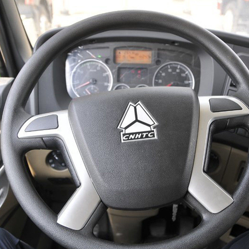 SINOTRUCK 6x4 Howo 380hp 30 τόνων 10 τροχούς Τροχονόβια Τροχονόβια Συμπεριλαμβανομένης οθόνης αφής