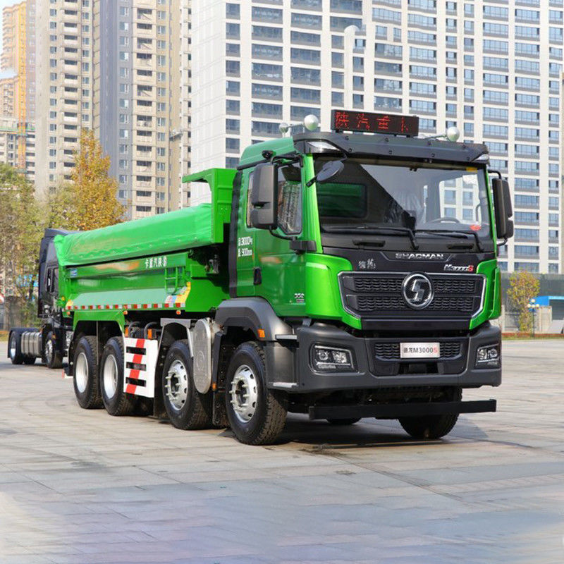 Shacman F3000 8x4 φορτηγό απορριμμάτων με κατεβάστρα στην Τανζανία Εγχειριτικό παράθυρο και διαστάσεις L x W x H