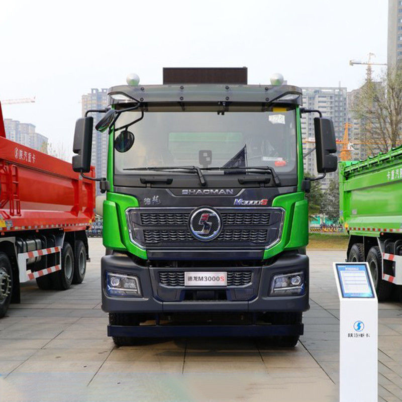 Shacman F3000 8x4 φορτηγό απορριμμάτων με κατεβάστρα στην Τανζανία Εγχειριτικό παράθυρο και διαστάσεις L x W x H
