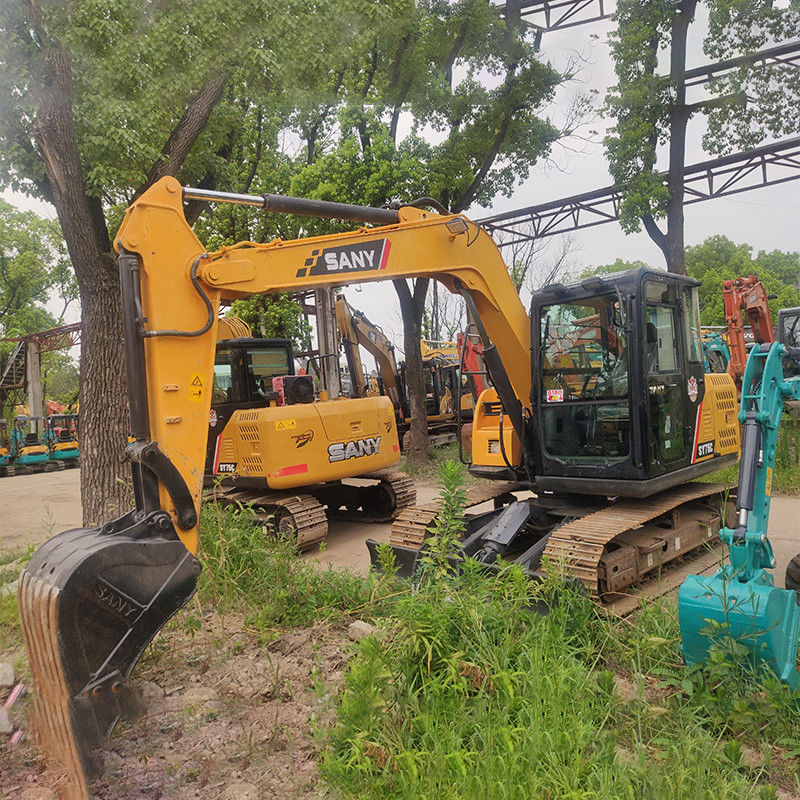 7.5 τόνων Sany Excavator Machine για βαρύ εξοπλισμό Crawler και άλλο υδραυλικό σύστημα
