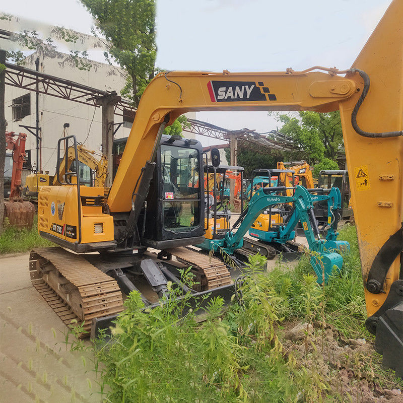 7.5 τόνων Sany Excavator Machine για βαρύ εξοπλισμό Crawler και άλλο υδραυλικό σύστημα