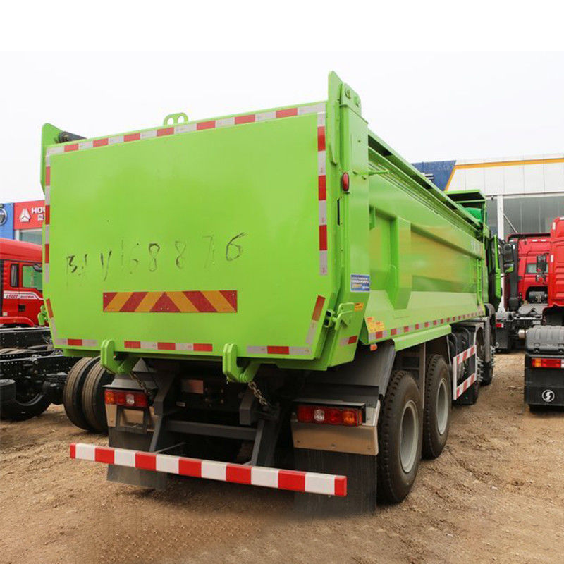 SHACMAN F2000 X3000 8x4 12 τροχών 12 τόνων 15 τόνων Dump Tipper Truck με χειροκίνητο παράθυρο