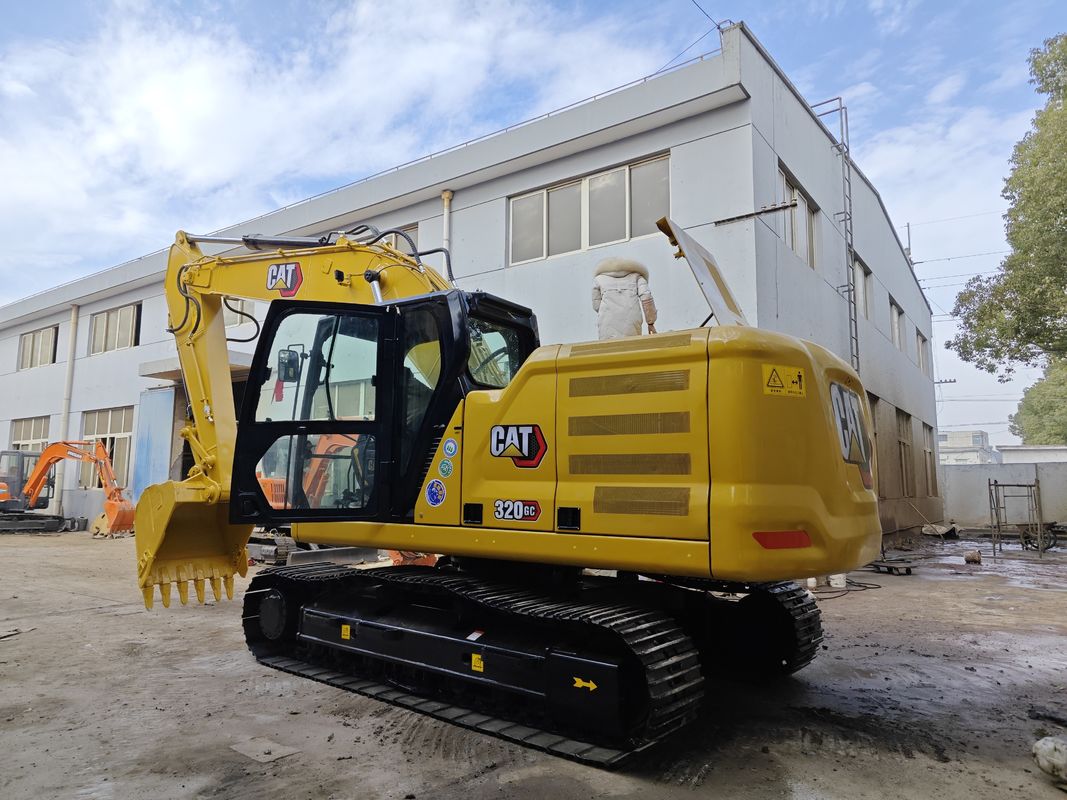 Αρχική μεταχειρισμένη σκάφτρα CAT 320d σε καλή κατάσταση με ισχυρή και απλή συντήρηση