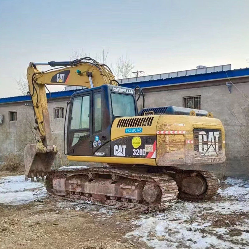 Χρησιμοποιούμενη εκσκαφέας Cat 320D2 με δεξαμενή καυσίμου 410L και 20 τόνους σε καλή κατάσταση