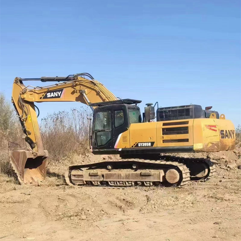 Το κορυφαίο Sany χρησιμοποιείται 40 τόνων Excavator με 395000 kg βάρος μηχανής και 1,9m3 χωρητικότητα κουβάς