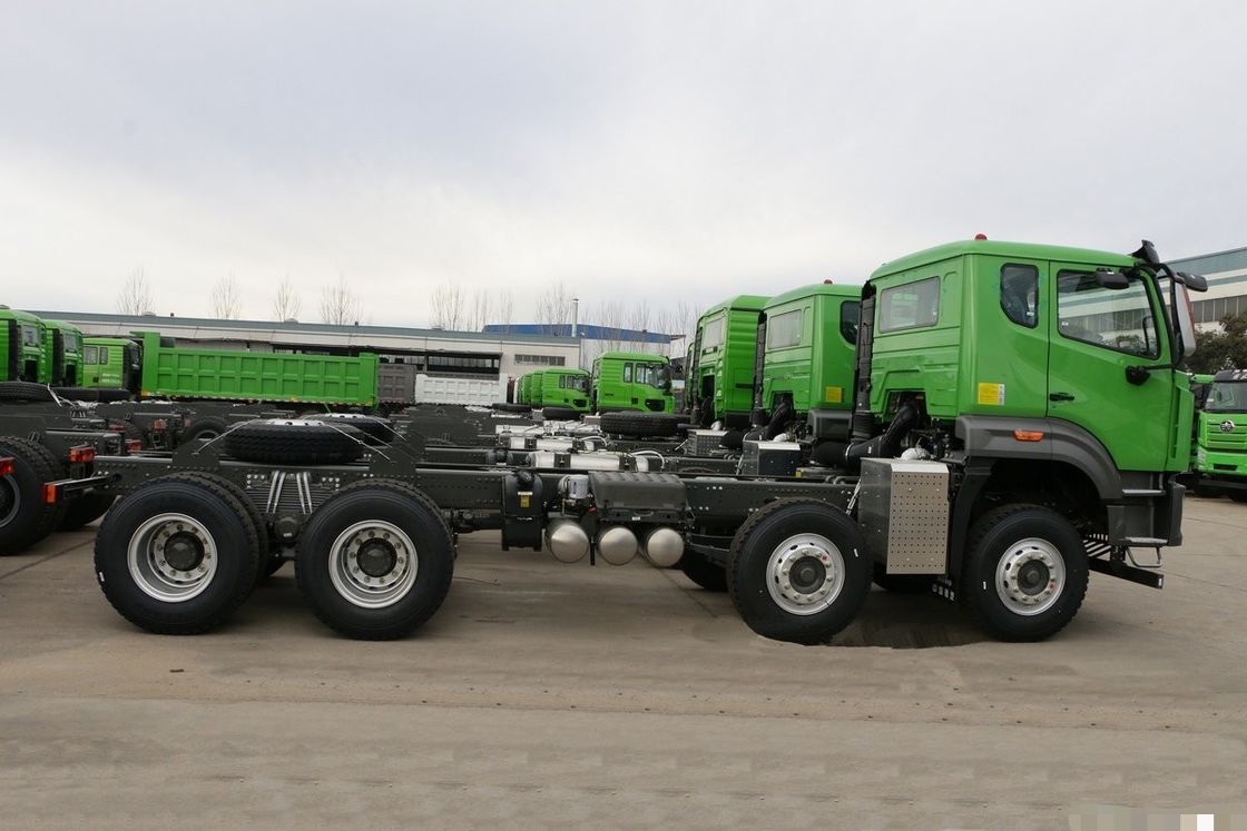 Χρησιμοποιούμενο 350hp 8X4 ντίζελ YCUMMINS WEICHAI 12 τροχούς