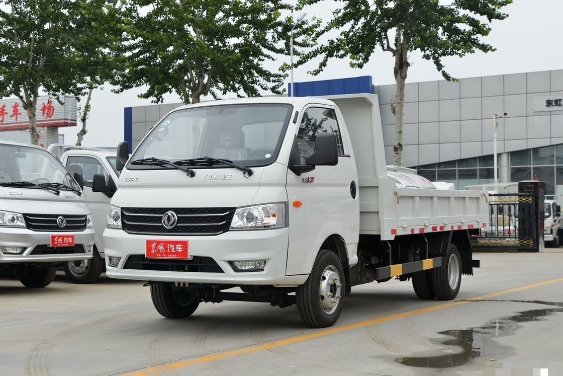 Χρησιμοποιούμενο Dongfeng W17 102hp Αριστερή κίνηση 2 θέσεις 2 αερόσακοι Μία σειρά 4 * 2 ελαφρύ φορτηγό