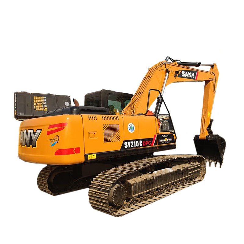 21900 KG SANY 215C Χρησιμοποιούμενη εκσκαφέας για κατασκευαστικές μηχανές