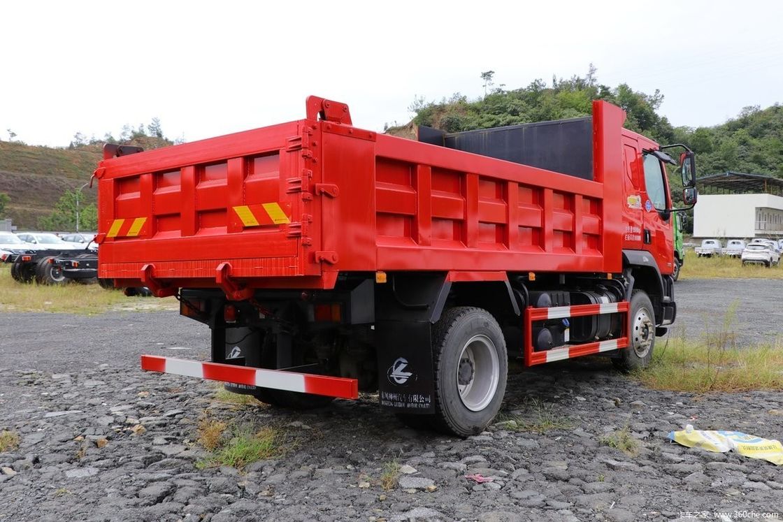 Αντίστροφη αλλαγή αριθμός 2 245HP Dongfeng 4x2 Dump Truck για την κατασκευή 15-20T