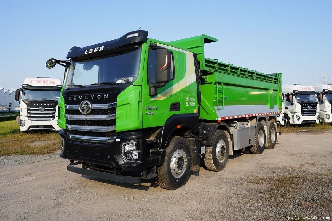 12 τροχών κινητήρας ντίζελ LHD RHD 8*4 /6*4 Καμιόνι για βαριές εξορυκτικές εργασίες