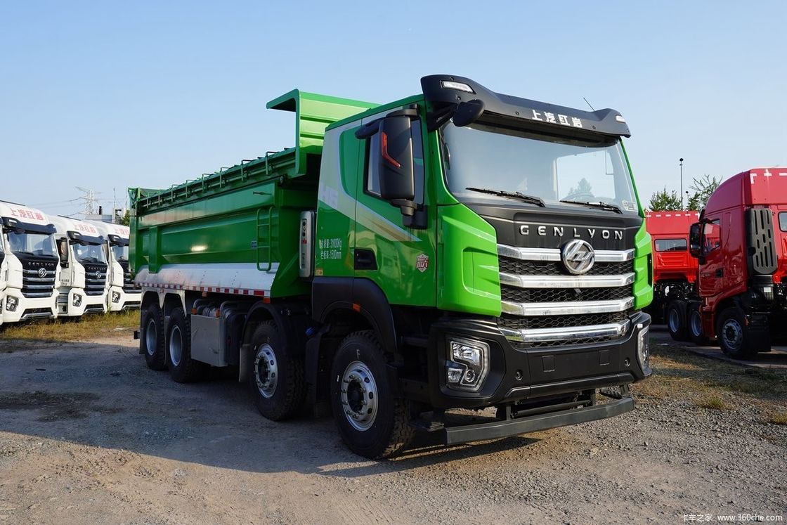 12 τροχών κινητήρας ντίζελ LHD RHD 8*4 /6*4 Καμιόνι για βαριές εξορυκτικές εργασίες