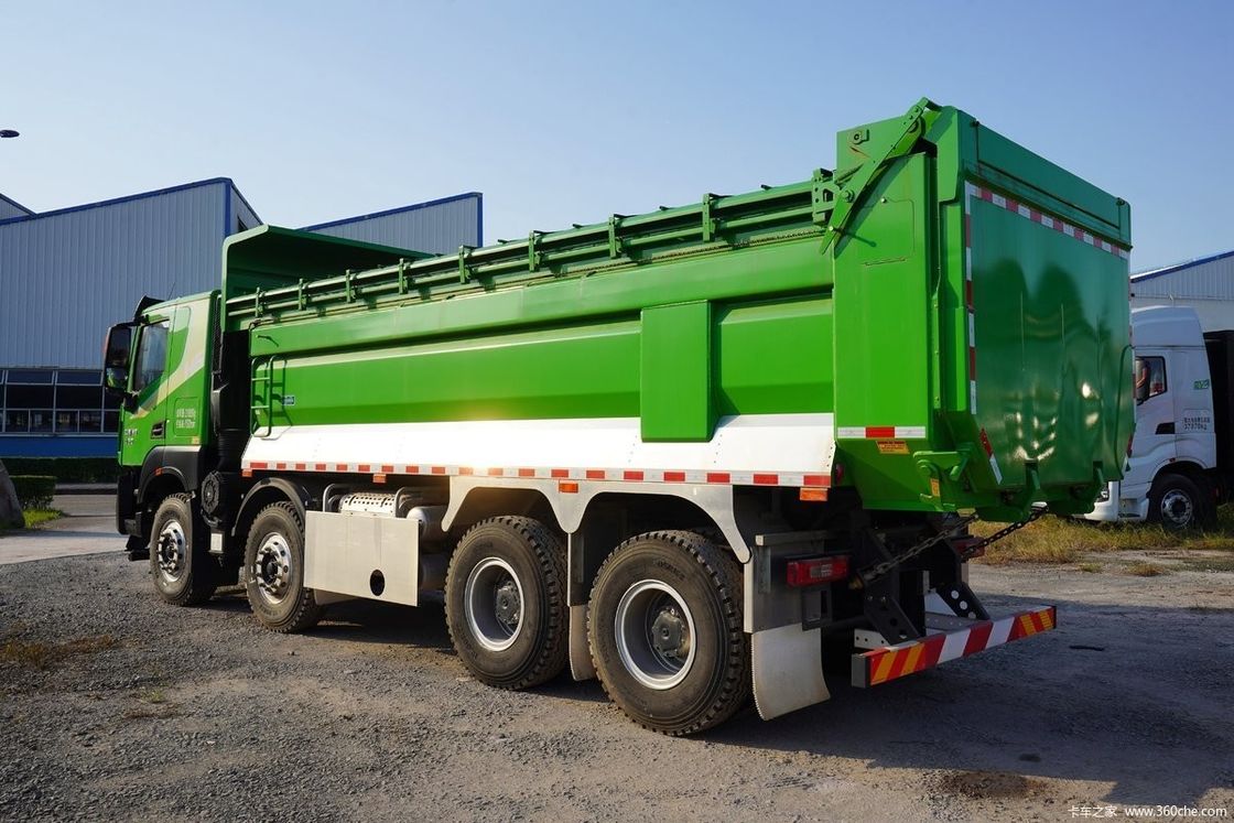 12 τροχών κινητήρας ντίζελ LHD RHD 8*4 /6*4 Καμιόνι για βαριές εξορυκτικές εργασίες
