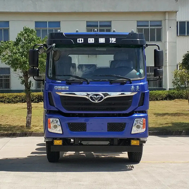 12 τροχών κινητήρας ντίζελ LHD RHD 8*4/6*4 φορτηγό απορριμμάτων για μεταφορά υποδομών