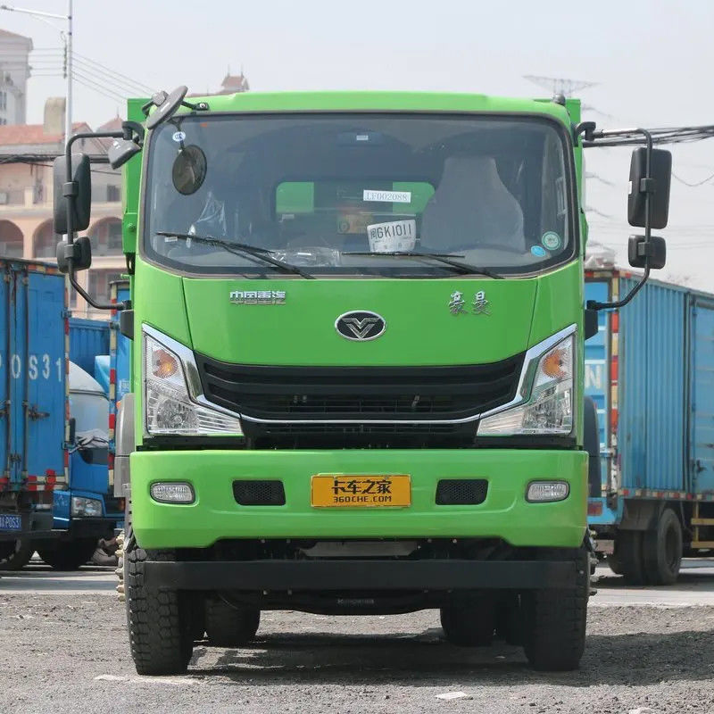 Σύστημα ESC 12 τροχών κινητήρας ντίζελ LHD RHD 6*4 φορτηγό απορριμμάτων με πρότυπο εκπομπών Euro 2