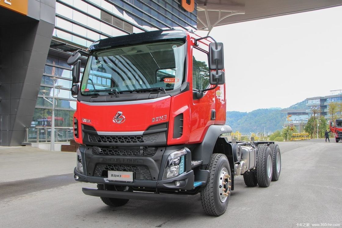 6x4 Dongfeng Dump Truck 300HP για κατασκευές Μέγεθος L x W x H mm 5921*7895*2545mm
