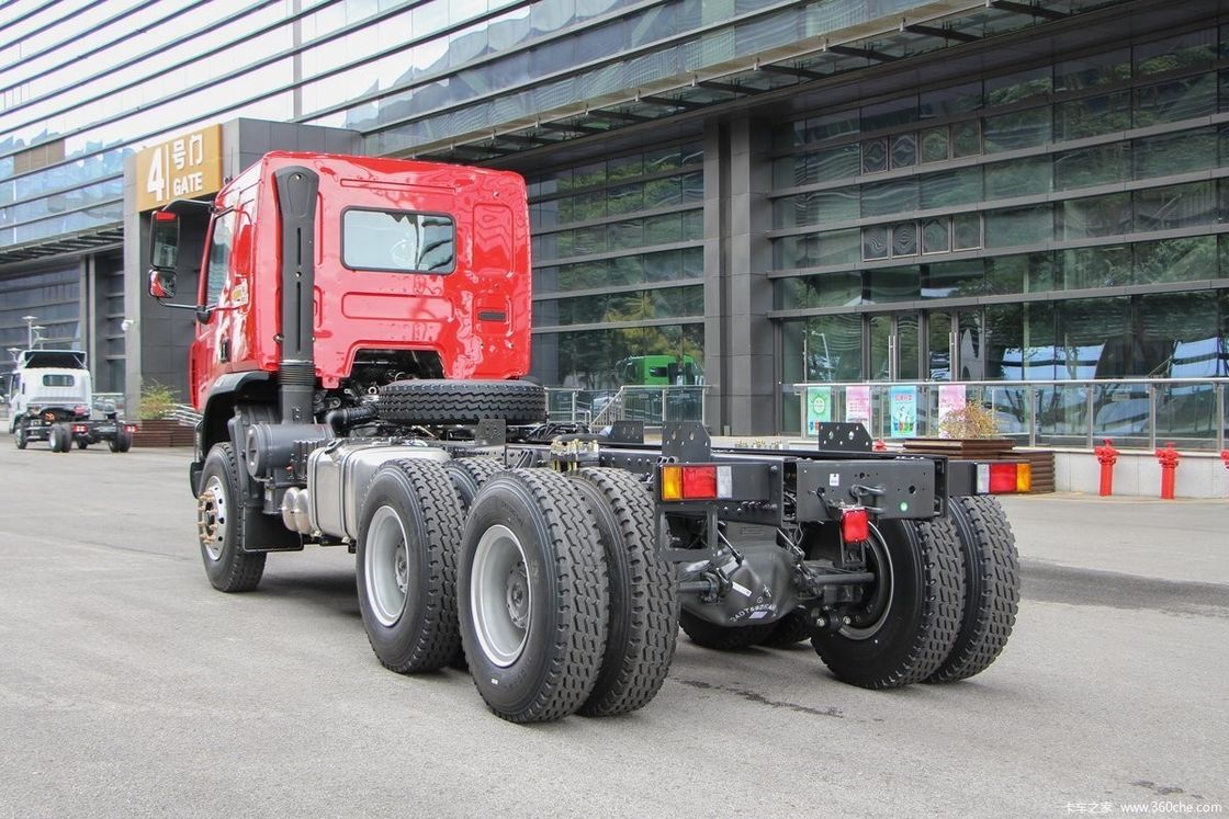 6x4 Dongfeng Dump Truck 300HP για κατασκευές Μέγεθος L x W x H mm 5921*7895*2545mm