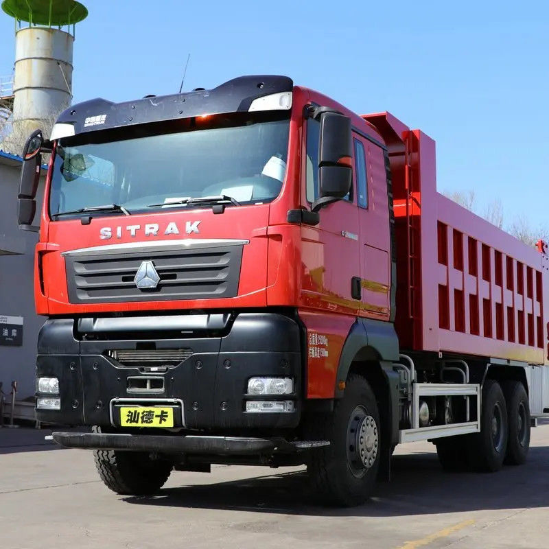Ιπποδύναμη 351 450hp SITRAK 6x4 Dump Truck G7 για έργο κατασκευής στην Αφρική