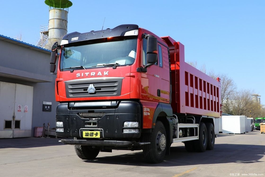 SINOTRUCK F3000 Χρησιμοποιούμενα 12 τροχούς 8x4 Χρησιμοποιούμενα φορτηγά απορριμμάτων