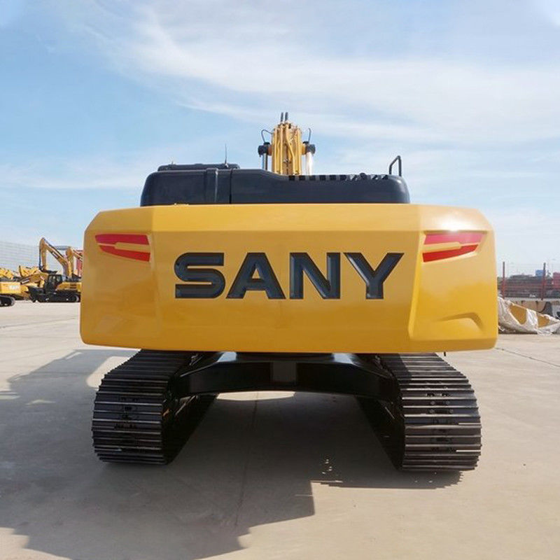 SANY SY245H 24 τόνων Χρησιμοποιούμενο Excavator Crawler στο εργοστάσιο παραγωγής με κίτρινο χρώμα