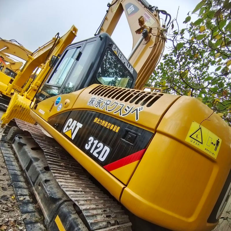90% Caterpillar Cat 312D Crawler Excavator σε καλή κατάσταση για μηχανήματα κατασκευής