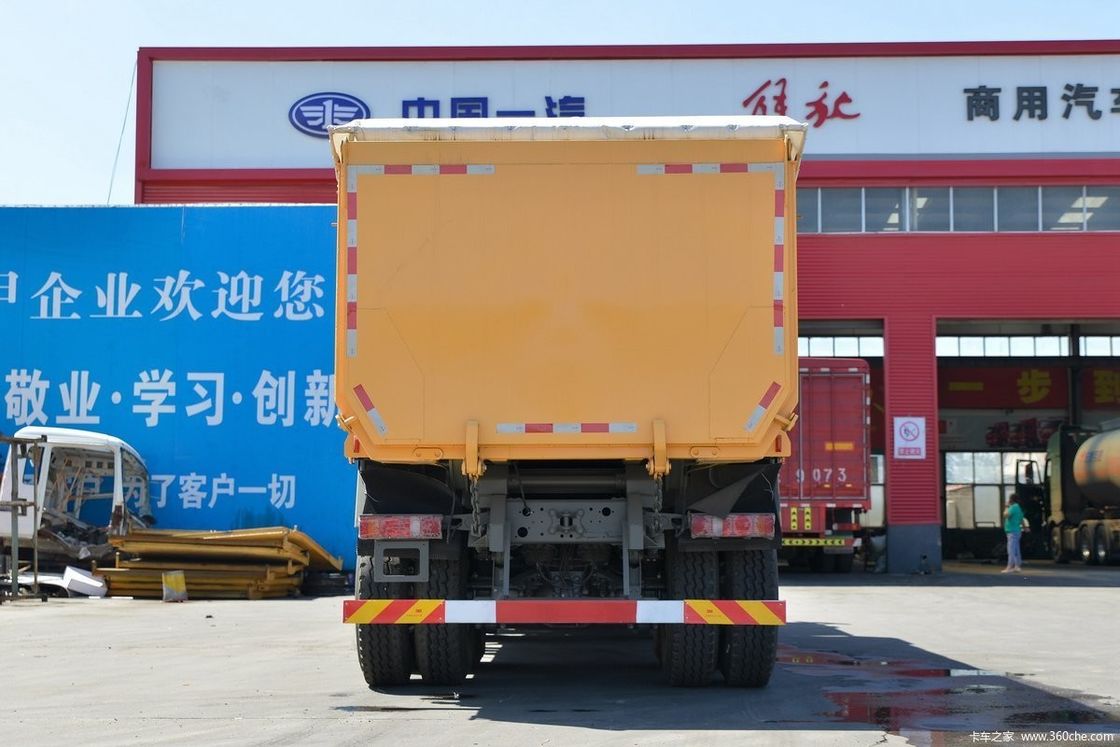 16 τόνων χωρητικότητα φόρτωσης SITRAK G7W 8x4 400HP φορτηγό βυθό με κατεβάστρα χωρίς ρυθμιστικό ταχύτητας