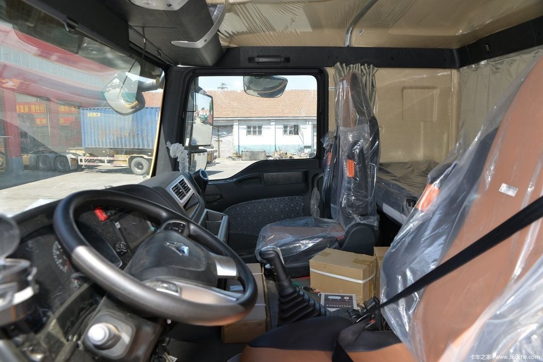 16 τόνων χωρητικότητα φόρτωσης SITRAK G7W 8x4 400HP φορτηγό βυθό με κατεβάστρα χωρίς ρυθμιστικό ταχύτητας